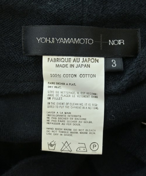 Yohji Yamamoto（ヨウジヤマモト）カーディガン 黒 サイズ:3(M位) レディース/2200609853603
