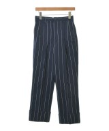 Yohji Yamamoto（ヨウジヤマモト）スラックス 紺 サイズ:SS レディース/2200615162195
