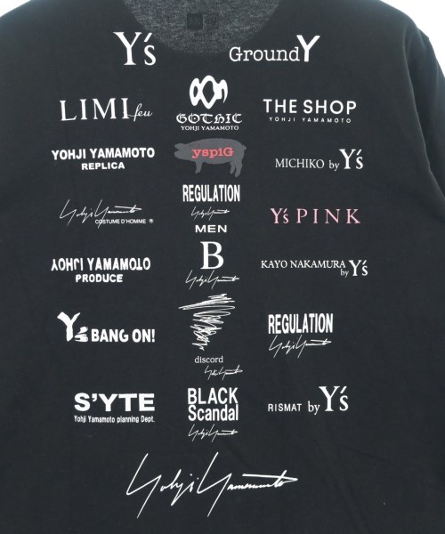 Yohji Yamamoto（ヨウジヤマモト）Tシャツ・カットソー 黒 サイズ:M メンズ/2200615545035