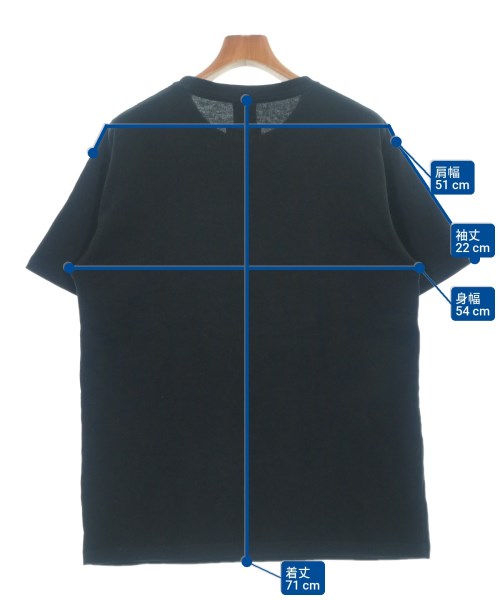 Yohji Yamamoto（ヨウジヤマモト）Tシャツ・カットソー 黒 サイズ:XL メンズ/2200615545042
