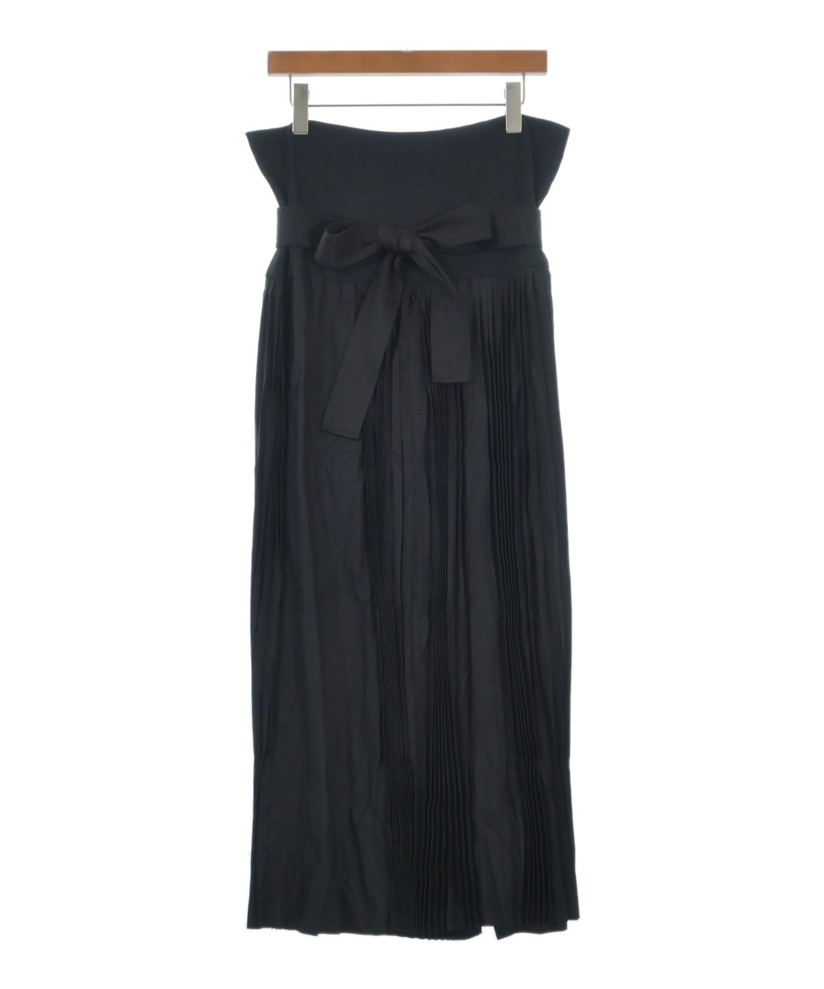 Yohji Yamamoto（ヨウジヤマモト）ロング・マキシ丈スカート 黒