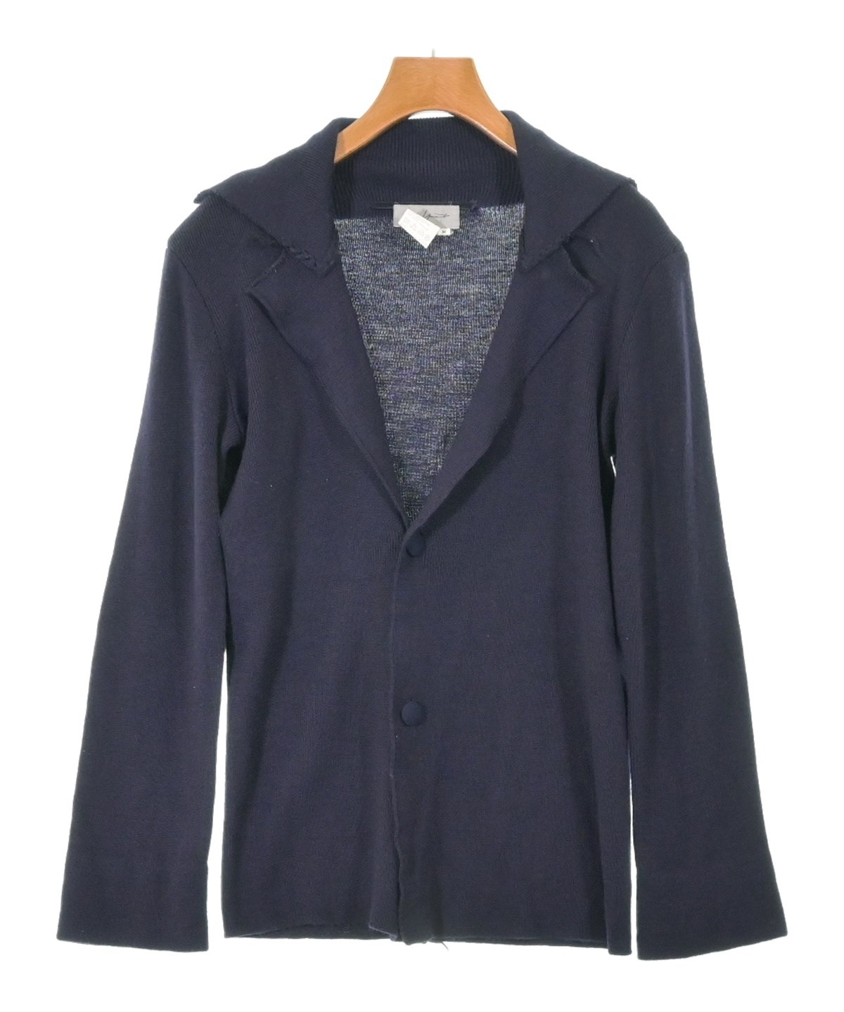 Yohji Yamamoto（ヨウジヤマモト）カーディガン 紫 サイズ:S