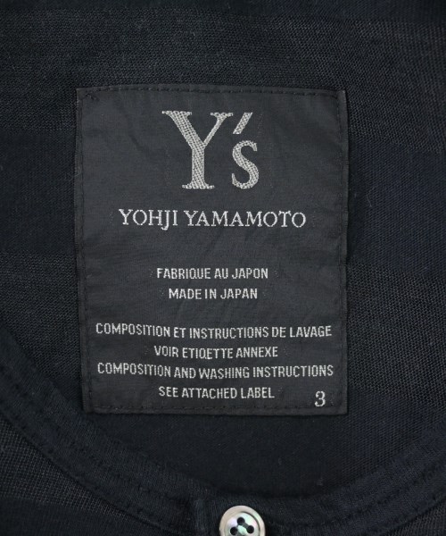 Yohji Yamamoto（ヨウジヤマモト）Tシャツ・カットソー 紺 サイズ:3(M位) メンズ/2200618063031