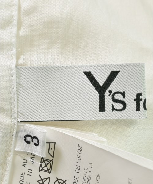 Yohji Yamamoto（ヨウジヤマモト）カジュアルシャツ 白 サイズ:3(M位) メンズ/2200618994038