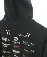 Yohji Yamamoto（ヨウジヤマモト）パーカー 黒 サイズ:XL メンズ/2200607392036