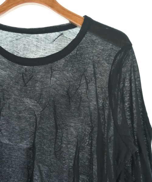 Yohji Yamamoto（ヨウジヤマモト）Tシャツ・カットソー 黒 サイズ:2(S位) レディース/2200620983037
