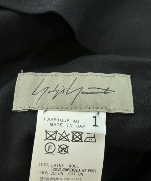 Yohji Yamamoto（ヨウジヤマモト）その他 黒 サイズ:1(XS位) レディース/2200608740010