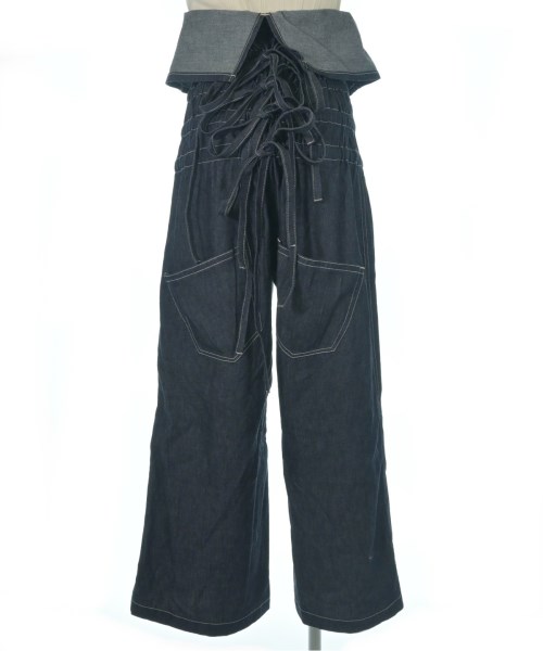 Yohji Yamamoto（ヨウジヤマモト）オールインワン/サロペット 紺 サイズ:2(S位) レディース/2200609570289