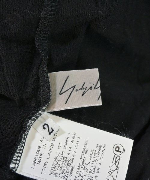 Yohji Yamamoto（ヨウジヤマモト）Tシャツ・カットソー 黒 サイズ:2(S位) レディース/2200663047574