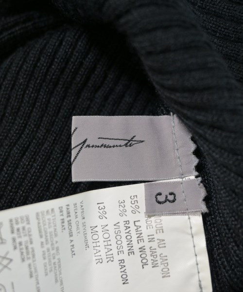 Yohji Yamamoto（ヨウジヤマモト）ニット・セーター 黒 サイズ:3(M位) レディース/2200668019088