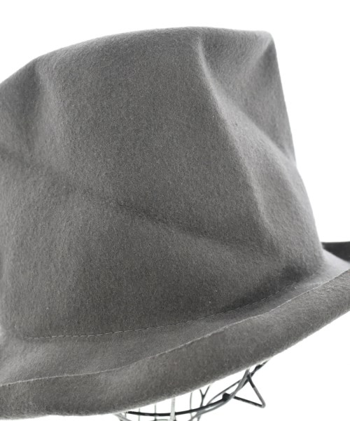 Yohji Yamamoto（ヨウジヤマモト）ハット グレー サイズ:- メンズ/2200672997204