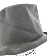 Yohji Yamamoto（ヨウジヤマモト）ハット グレー サイズ:- メンズ/2200672997204