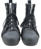 Yohji Yamamoto（ヨウジヤマモト）スニーカー 黒 サイズ:26cm メンズ/2200674365094