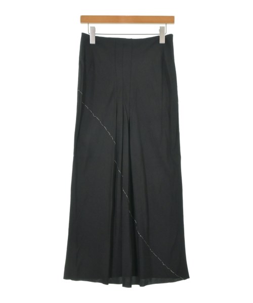 YOHJI YAMAMOTO(ヨウジヤマモト)ロング・マキシ丈スカート 黒 サイズ:1(XS位)/2200674570030