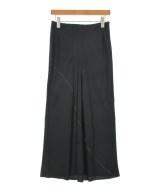 Yohji Yamamoto（ヨウジヤマモト）ロング・マキシ丈スカート 黒 サイズ:1(XS位) レディース/2200674570030