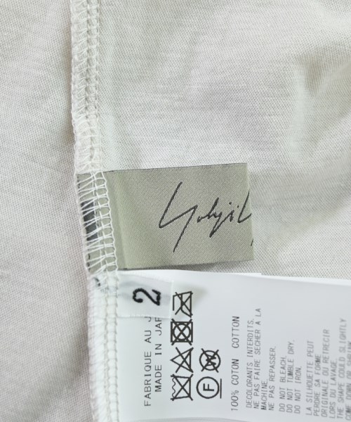 Yohji Yamamoto（ヨウジヤマモト）Tシャツ・カットソー ベージュ サイズ:2(S位) レディース/2200676210040