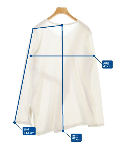 Yohji Yamamoto（ヨウジヤマモト）Tシャツ・カットソー ベージュ サイズ:2(S位) レディース/2200676210040