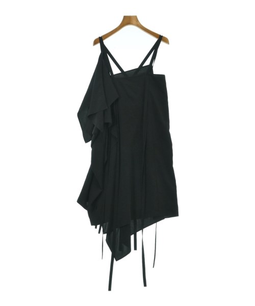 YOHJI YAMAMOTO(ヨウジヤマモト)ワンピース 黒 サイズ:1(XS位)/2200678506035