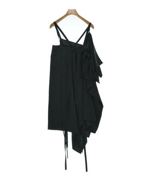 Yohji Yamamoto（ヨウジヤマモト）ワンピース 黒 サイズ:1(XS位) レディース/2200678506035