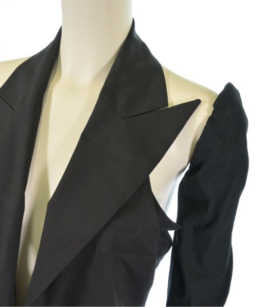 Yohji Yamamoto（ヨウジヤマモト）カジュアルジャケット 黒 サイズ:1(XS位) レディース/2200679622154