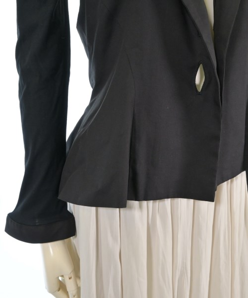 Yohji Yamamoto（ヨウジヤマモト）カジュアルジャケット 黒 サイズ:1(XS位) レディース/2200679622154