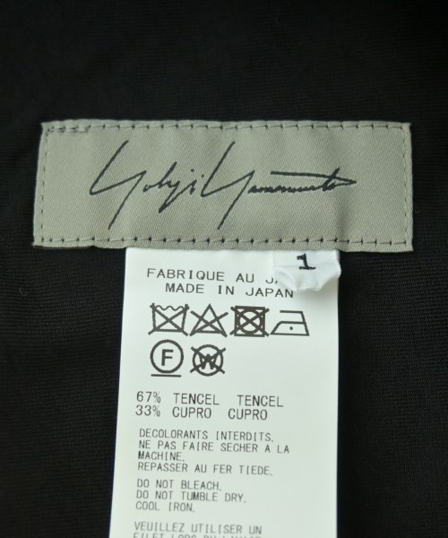 Yohji Yamamoto（ヨウジヤマモト）その他 黒 サイズ:1(XS位) レディース/2200679856184