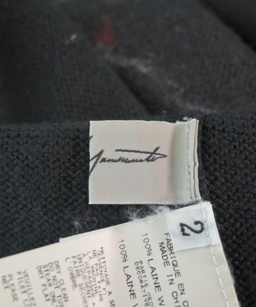 Yohji Yamamoto（ヨウジヤマモト）カーディガン 黒 サイズ:2(S位) レディース/2200678260029
