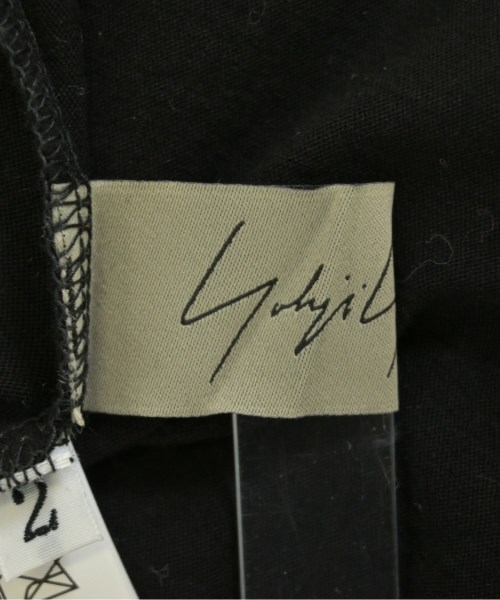 Yohji Yamamoto（ヨウジヤマモト）Tシャツ・カットソー 黒 サイズ:2(S位) レディース/2200680671066