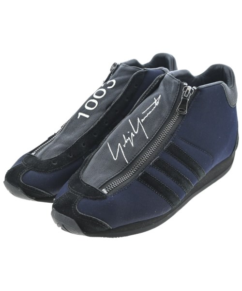 YOHJI YAMAMOTO(ヨウジヤマモト)スニーカー 紺 サイズ:25cm/2200679759010