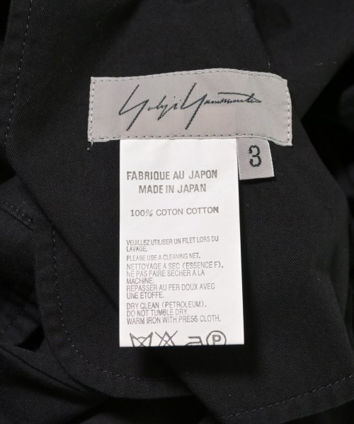 Yohji Yamamoto（ヨウジヤマモト）その他 黒 サイズ:3(M位) レディース/2200679759089