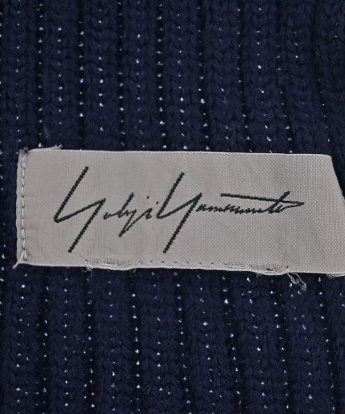 Yohji Yamamoto（ヨウジヤマモト）マフラー 紺 サイズ:- メンズ/2200689242069