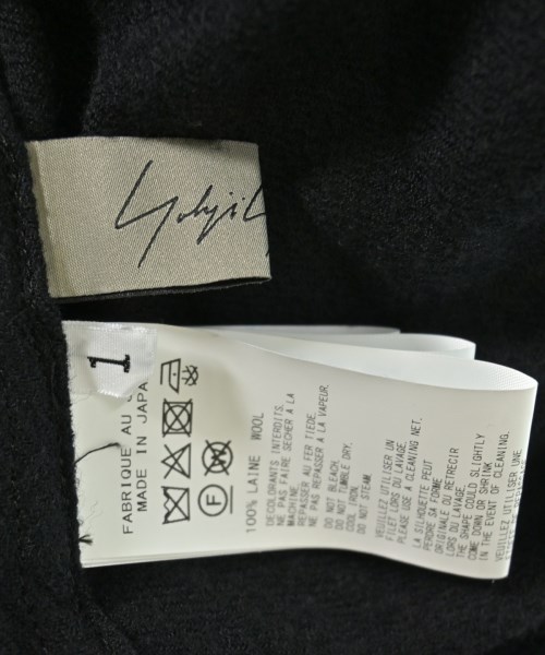 Yohji Yamamoto（ヨウジヤマモト）ワンピース 黒 サイズ:1(XS位) レディース/2200694280025