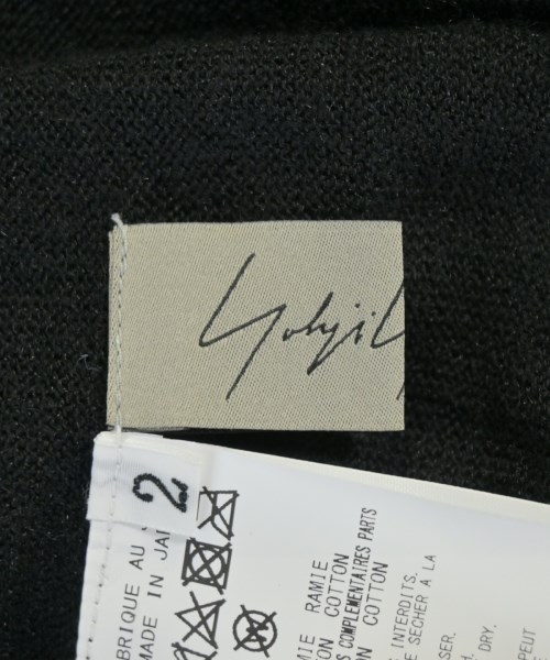 Yohji Yamamoto（ヨウジヤマモト）カーディガン 黒 サイズ:2(S位) レディース/2200694280032