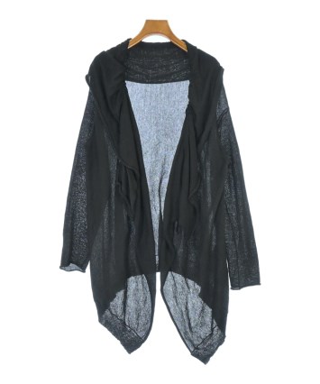 ヨウジヤマモト　ブラックカーディガン　サイズ2 Yohji Yamamoto（ヨウジヤマモト）カーディガン 黒 サイズ:2(S位