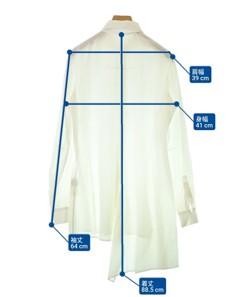 Yohji Yamamoto（ヨウジヤマモト）カジュアルシャツ 白 サイズ:-(M位) レディース/2200694544011