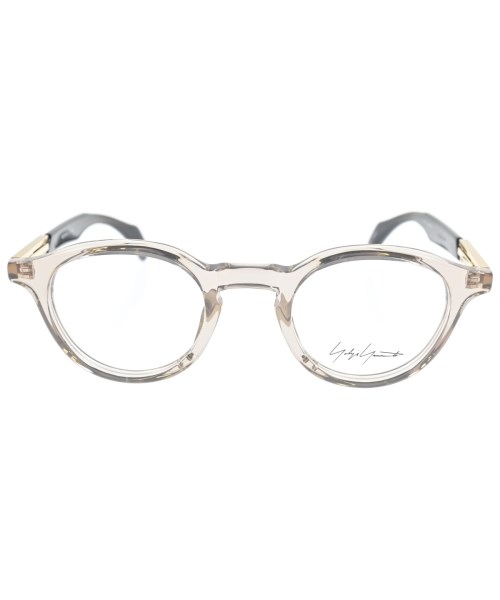 Yohji Yamamoto（ヨウジヤマモト）メガネ ベージュ サイズ:- メンズ/2200694744015