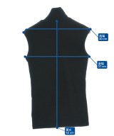 Yohji Yamamoto（ヨウジヤマモト）ノースリーブ 黒 サイズ:2(S位) レディース/2200693162100