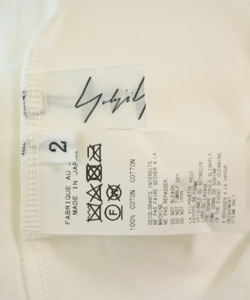Yohji Yamamoto（ヨウジヤマモト）ノースリーブ 白 サイズ:2(S位) レディース/2200693162131