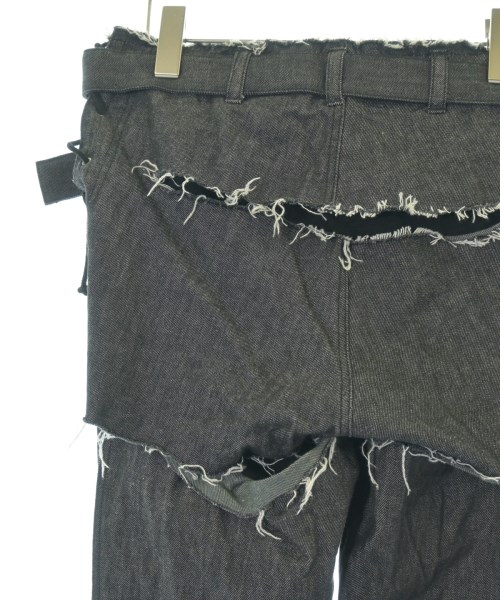 Yohji Yamamoto（ヨウジヤマモト）デニムパンツ 黒 サイズ:2(S位) レディース/2200694948055