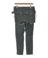 Yohji Yamamoto（ヨウジヤマモト）デニムパンツ 黒 サイズ:2(S位) レディース/2200694948055