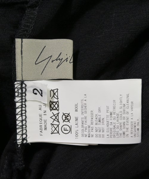 Yohji Yamamoto（ヨウジヤマモト）ワンピース 黒 サイズ:2(S位) レディース/2200694948062