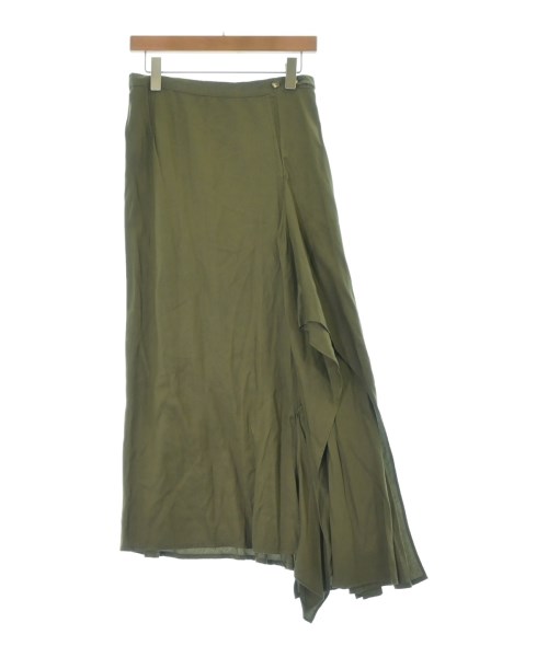 Yohji Yamamoto（ヨウジヤマモト）ロング・マキシ丈スカート カーキ サイズ:2(S位) レディース/2200694948086