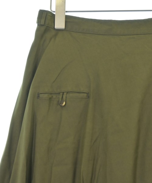 Yohji Yamamoto（ヨウジヤマモト）ロング・マキシ丈スカート カーキ サイズ:2(S位) レディース/2200694948086