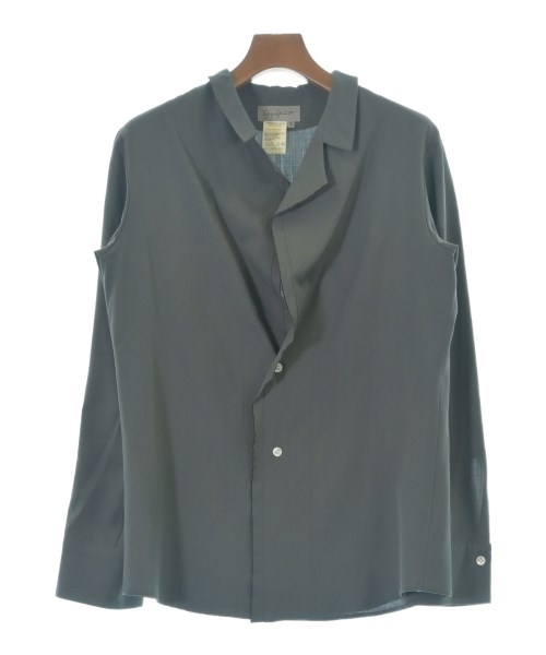 YOHJI YAMAMOTO(ヨウジヤマモト)カジュアルシャツ グレー サイズ:2(S位)/2200696318078