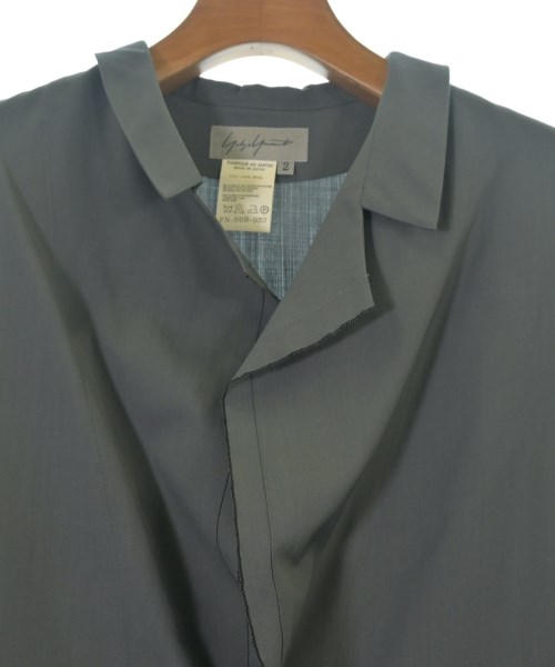 Yohji Yamamoto（ヨウジヤマモト）カジュアルシャツ グレー サイズ:2(S位) メンズ/2200696318078