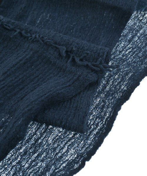 Yohji Yamamoto（ヨウジヤマモト）マフラー 紺 サイズ:- メンズ/2200696318092