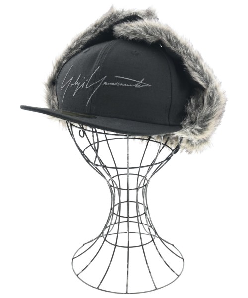 YOHJI YAMAMOTO(ヨウジヤマモト)キャップ 黒 サイズ:56.8cm/2200696451133