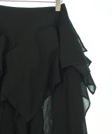 Yohji Yamamoto（ヨウジヤマモト）ロング・マキシ丈スカート 黒 サイズ:1(XS位) レディース/2200697270030