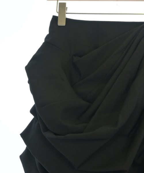 Yohji Yamamoto（ヨウジヤマモト）ロング・マキシ丈スカート 黒 サイズ:1(XS位) レディース/2200683593037