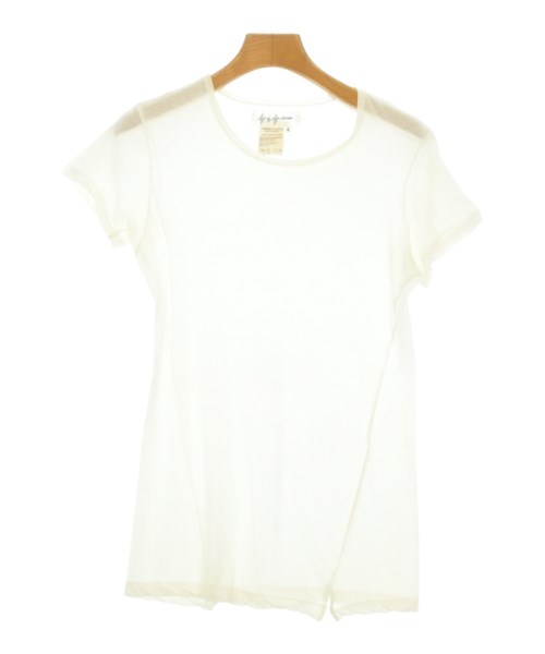 YOHJI YAMAMOTO(ヨウジヤマモト)Tシャツ・カットソー 白 サイズ:M/2200696290084